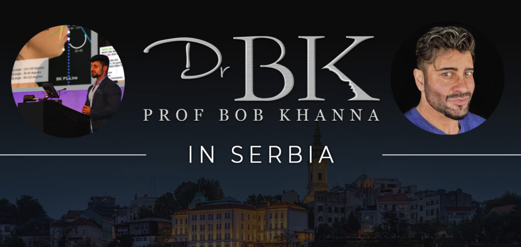 PROF. DR. BOB KHANNA FIRST TIME IN SERBIA!